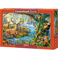 CASTORLAND Puzzle Život v lese 500 dílků
