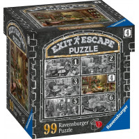 RAVENSBURGER Únikové EXIT puzzle Strašidelné sídlo 4: Ve vinném sklípku 99 dílků