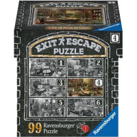 RAVENSBURGER Únikové EXIT puzzle Strašidelné sídlo 4: Ve vinném sklípku 99 dílků