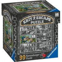 RAVENSBURGER Únikové EXIT puzzle Strašidelné sídlo 3: V zimní zahradě 99 dílků