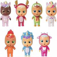 TM TOYS Cry Babies Magic Tears Fantasy Paci domeček - světle růžový