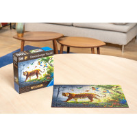 RAVENSBURGER Dřevěné puzzle Tygr v džungli 500 dílků