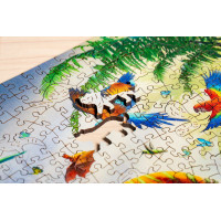 RAVENSBURGER Dřevěné puzzle Tygr v džungli 500 dílků