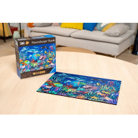 RAVENSBURGER Dřevěné puzzle V moři 500 dílků