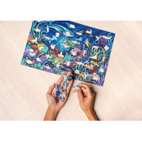 RAVENSBURGER Dřevěné puzzle V moři 500 dílků