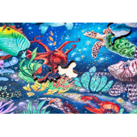 RAVENSBURGER Dřevěné puzzle V moři 500 dílků