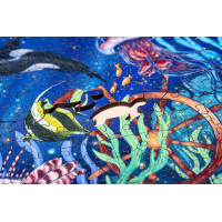 RAVENSBURGER Dřevěné puzzle V moři 500 dílků