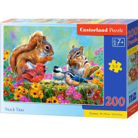 CASTORLAND Puzzle Čas na svačinku 200 dílků