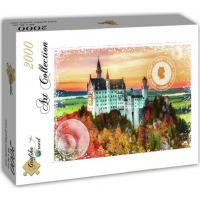GRAFIKA Puzzle Cesta kolem světa: Německo 2000 dílků