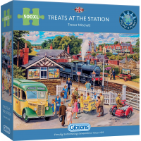 GIBSONS Puzzle Dobrůtky na nádraží XL 500 dílků