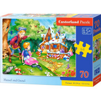 CASTORLAND Puzzle Jeníček a Mařenka 70 dílků