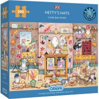 GIBSONS Puzzle Klobouky od Hetty 500 dílků