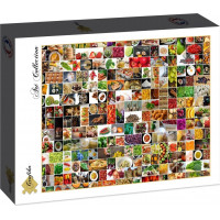 GRAFIKA Puzzle Koláž: Kuchyně v barvách 1500 dílků