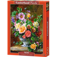 CASTORLAND Puzzle Květiny ve váze 500 dílků