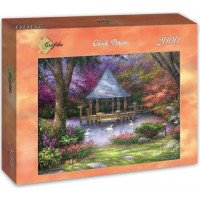 GRAFIKA Puzzle Labutí jezírko 2000 dílků