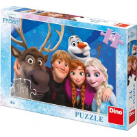 DINO Puzzle Ledové království: Selfie 24 dílků