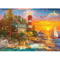 GIBSONS Puzzle Maják na ostrově 500 dílků