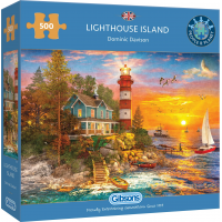 GIBSONS Puzzle Maják na ostrově 500 dílků