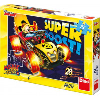DINO Puzzle Mickey Mouse na závodě 24 dílků