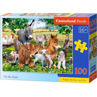 CASTORLAND Puzzle Na farmě 100 dílků