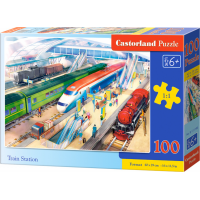 CASTORLAND Puzzle Nádraží 100 dílků