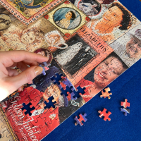 GIBSONS Puzzle Naše velkolepá královna 1000 dílků