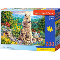 CASTORLAND Puzzle Nová generace 200 dílků