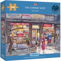 GIBSONS Puzzle Obchůdek na rohu 500 dílků
