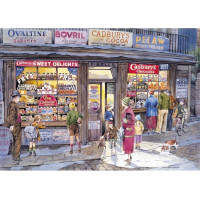 GIBSONS Puzzle Obchůdek na rohu 500 dílků