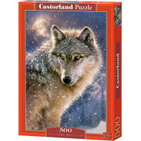 CASTORLAND Puzzle Osamělý vlk 500 dílků