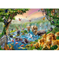 CASTORLAND Puzzle Řeka v džungli 500 dílků