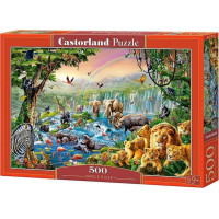 CASTORLAND Puzzle Řeka v džungli 500 dílků