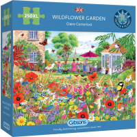 GIBSONS Puzzle Rozkvetlá zahrada XL 250 dílků