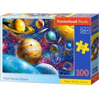 CASTORLAND Puzzle Sluneční soustava 100 dílků