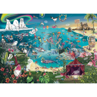 GIBSONS Puzzle Společnost živočichů 1000 dílků