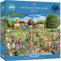GIBSONS Puzzle Vesnická psí soutěž 1000 dílků