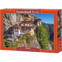CASTORLAND Puzzle Výhled na Tygří hnízdo v Bhútánu 500 dílků