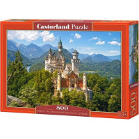 CASTORLAND Puzzle Výhled na zámek Neuschwanstein 500 dílků