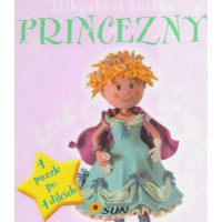 Nakladatelství SUN Kniha s puzzle: Princezny