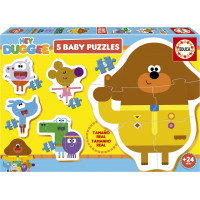 EDUCA Baby puzzle Hey Duggee 5v1 (3-5 dílků)