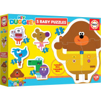 EDUCA Baby puzzle Hey Duggee 5v1 (3-5 dílků)