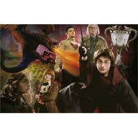 EDUCA Miniaturní puzzle Harry Potter 1000 dílků