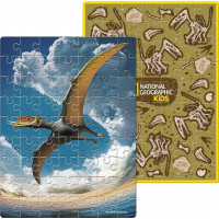 CUBICFUN Oboustranné puzzle ve vejci National Geographic: Pterosaur 63 dílků
