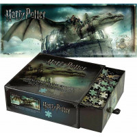 NOBLE PARTNERS Panoramatické puzzle Harry Potter: Útěk od Gringottových 1000 dílků