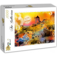 GRAFIKA Puzzle Cesta kolem světa: Řecko 1000 dílků