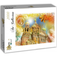 GRAFIKA Puzzle Cesta kolem světa: Rusko 2000 dílků