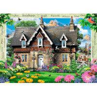 RAVENSBURGER Puzzle Chaloupka na kopci 1000 dílků