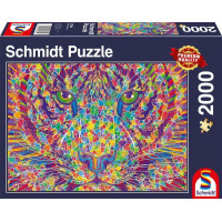 SCHMIDT Puzzle Divokost v tygřím srdci 2000 dílků