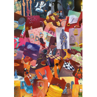 LIBELLUD Puzzle Dixit Collection: Červený Mišmaš 1000 dílků