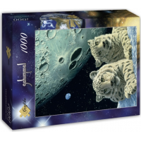 GRAFIKA Puzzle Doupě sněžných leopardů 1000 dílků